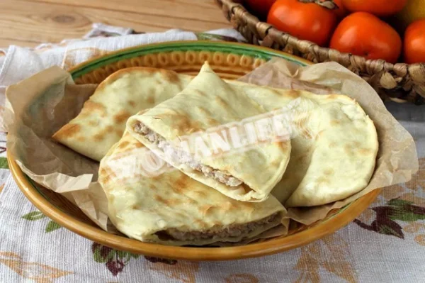 Оладки чуду з фаршем