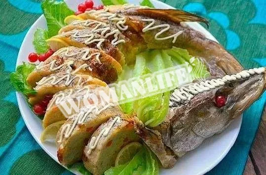 Королівська запечена щука