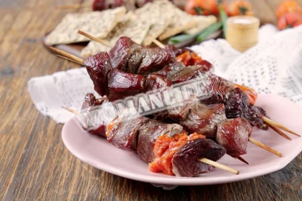 Шашлик з яловичини в духовці