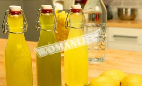 Лімончелло з водою і горілкою
