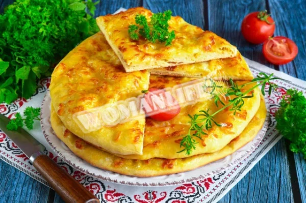 Хачапурі з молоком і сиром