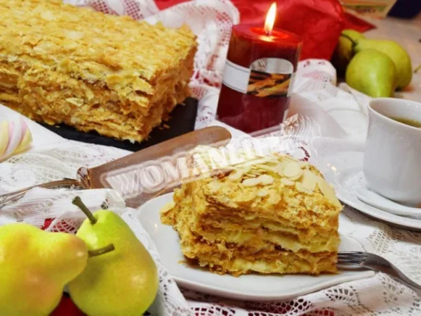 Класичний листковий пиріг Наполеон