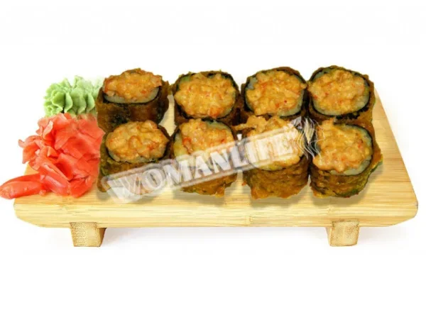 Гарячі роли з крабовими паличками