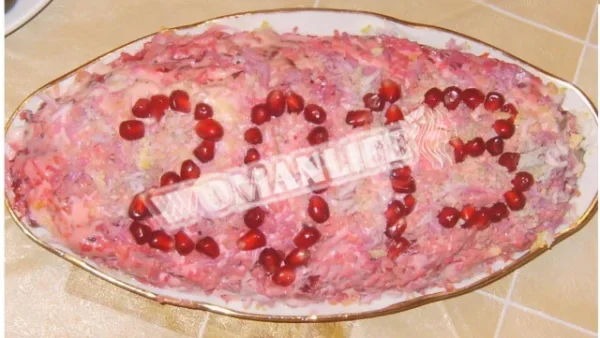 Шуба з оселедця з буряком