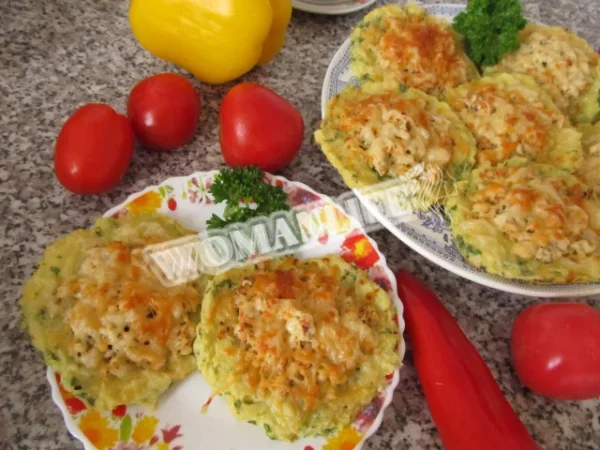 Картопляні сирники з куркою