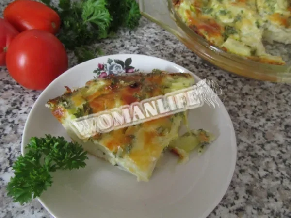 Запіканка з кабачків з сиром в духовці