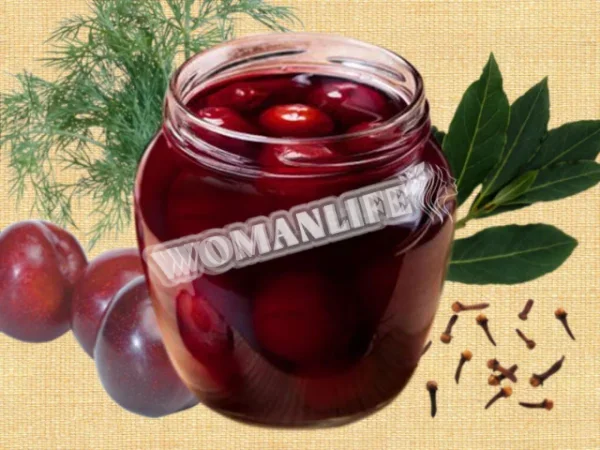 Мариновані сливи на зиму як оливки