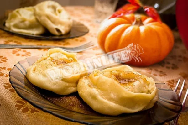 Манти з гарбузом по-узбецьки