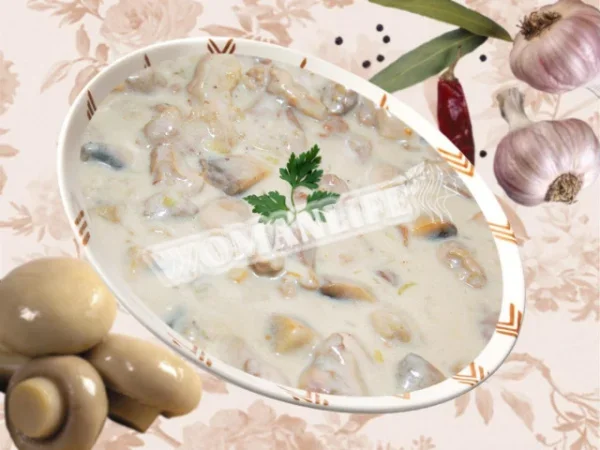 Вершковий соус з сушеними грибами