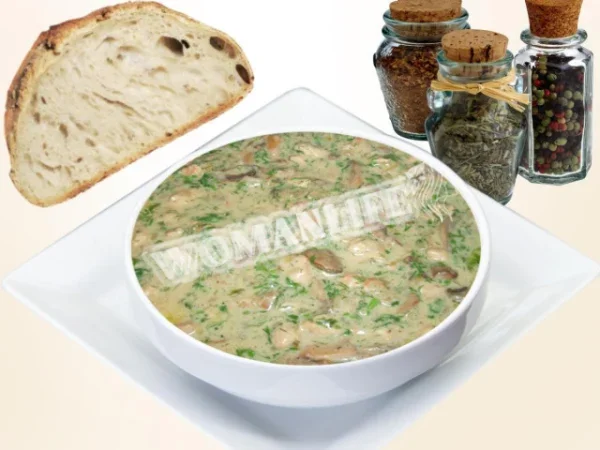 Вершковий соус з грибами в мультиварці