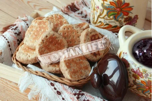 Швидке печиво на сковороді