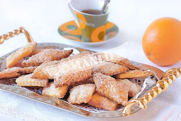 Листкове тісто з цукром