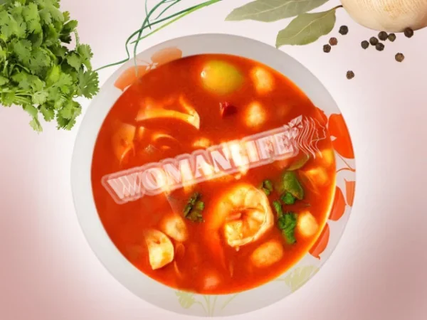 Том ям з помідорами