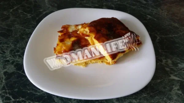 Дитячий омлет з маслом
