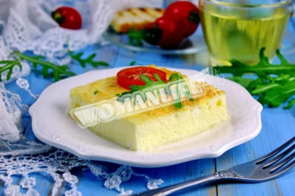 Яєчна запіканка в духовці