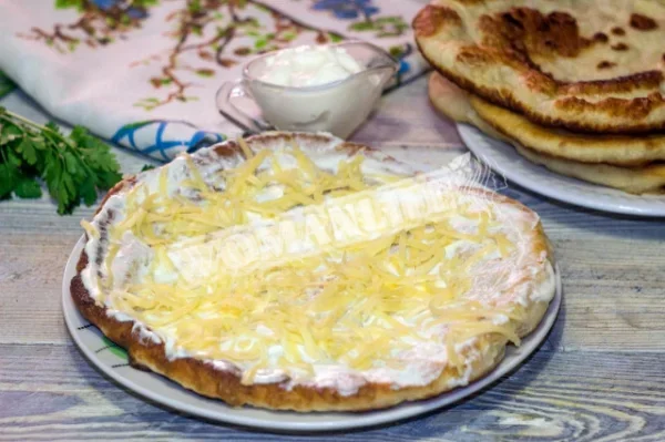 Лангос корж