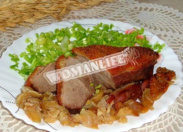 Качине філе в духовці
