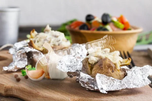 Печена картопля, як картопляна крихта