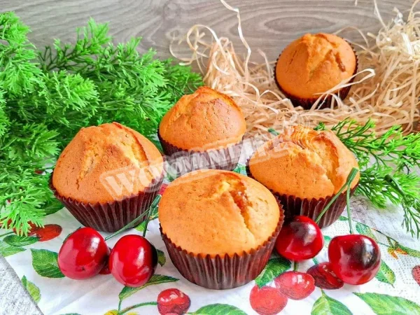 Капкейки з вареним згущеним молоком