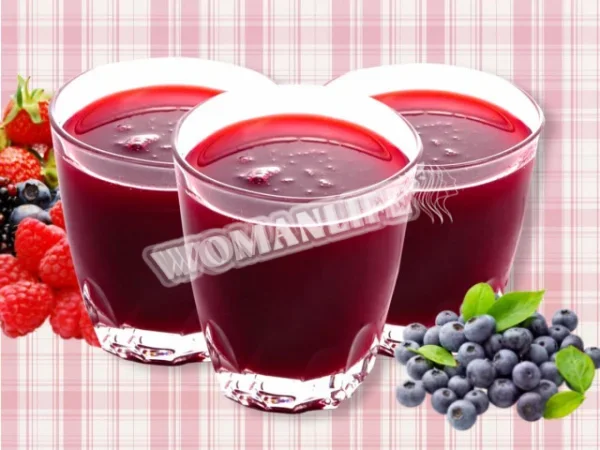 Заморожене желе з чорниці