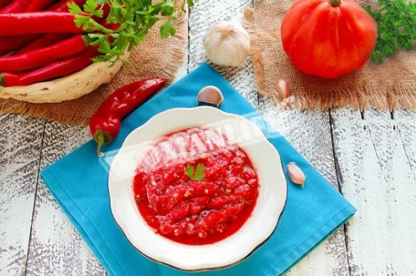 Аджика без яблук