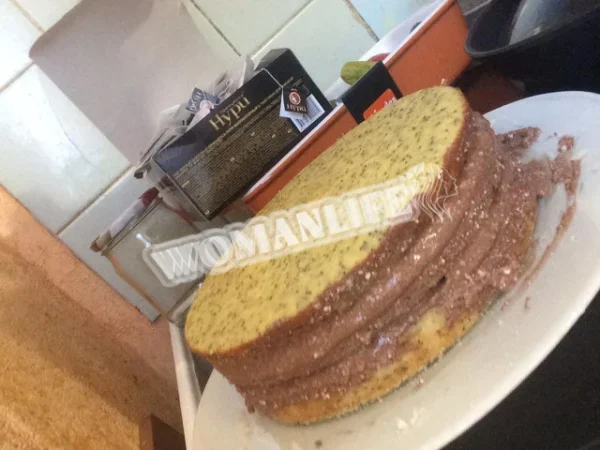 Маковий пиріг маковий з кукурудзяним борошном