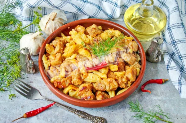 Вареники з м'ясом