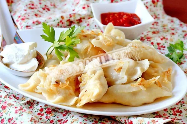 Вареники з м'ясом і капустою
