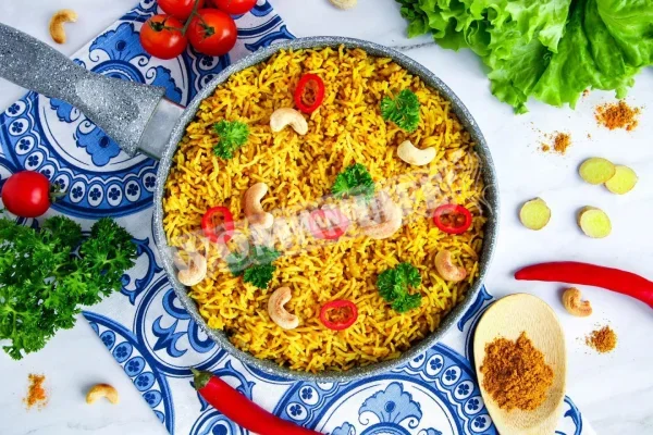 Каррі з рисом
