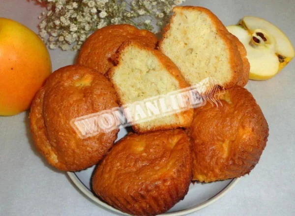 Яблучні кекси