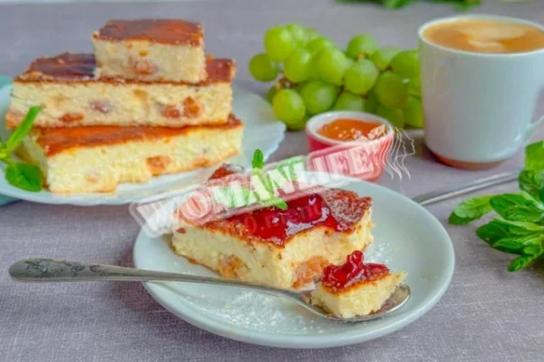 М'яка сирна запіканка