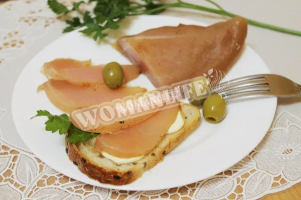 Домашній балик з курки