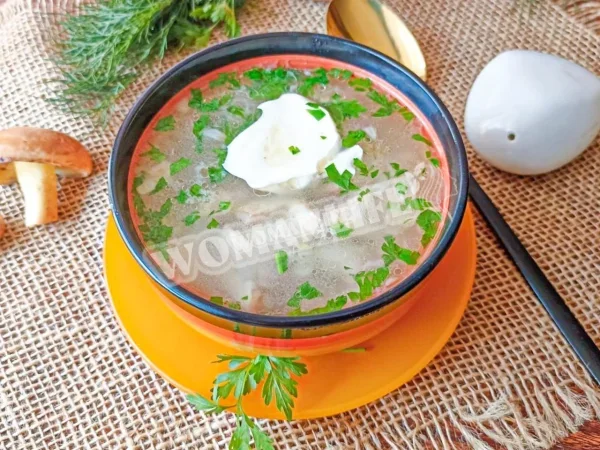 Грибний суп