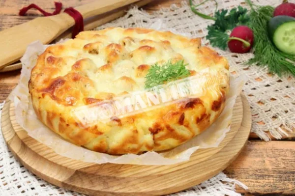 Пиріг з куркою в мультиварці