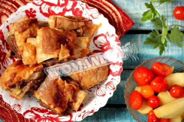 Яловичі ребра в мультиварці