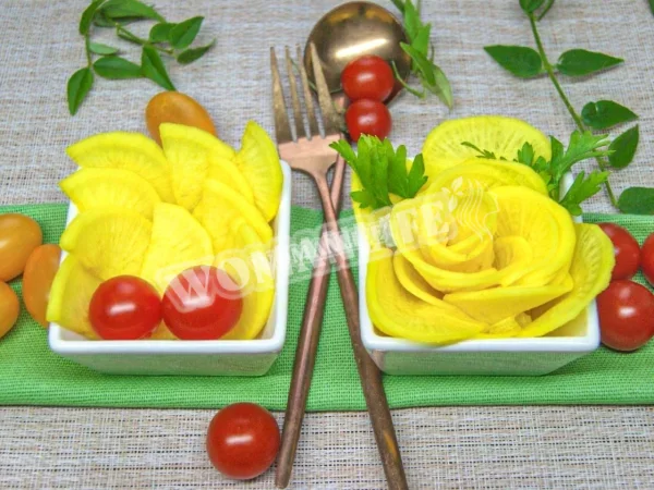 Корейська закуска з маринованого дайкона