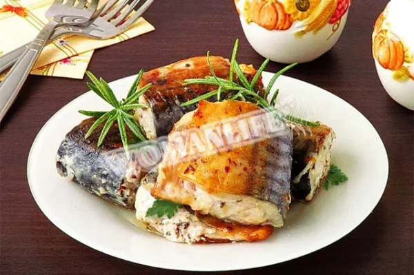 Скумбрія смажена