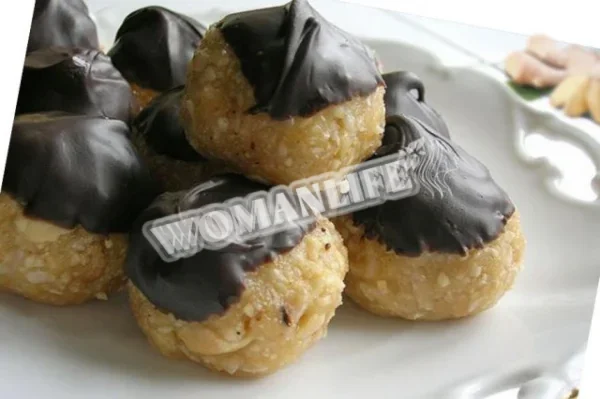 Цукерки з горіховим маслом