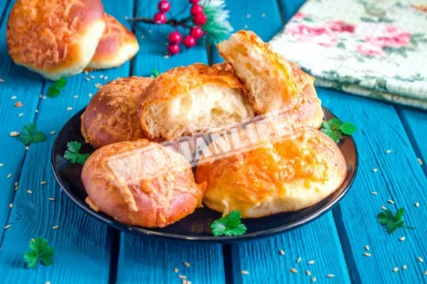 Сирні булочки в духовці