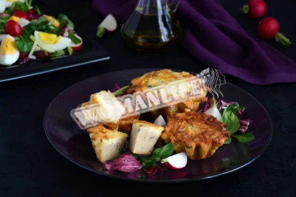 Мафіни з курячого фаршу з сиром