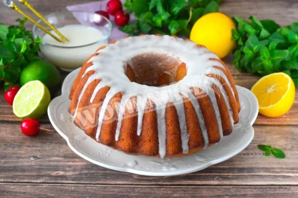 Лимонна глазур