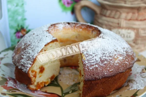 Кекс з курагою