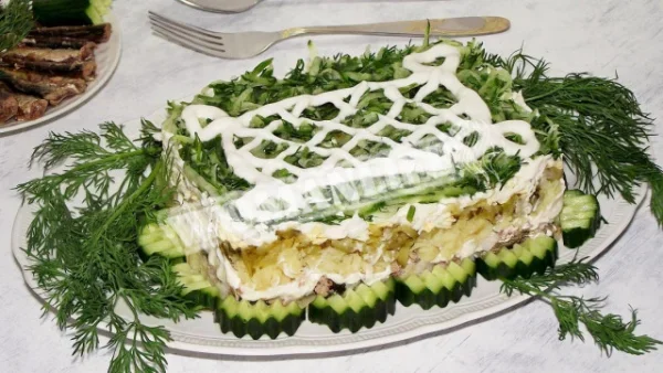 Салат з кільки