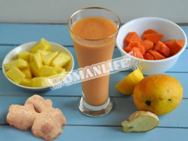 Папайя і ананас