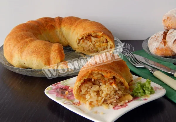 Плов в тісті