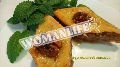 Пахлава з сиропом