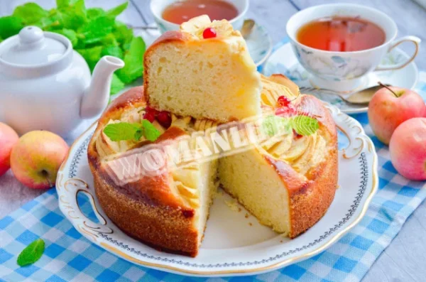 Пиріг без яєць в духовці
