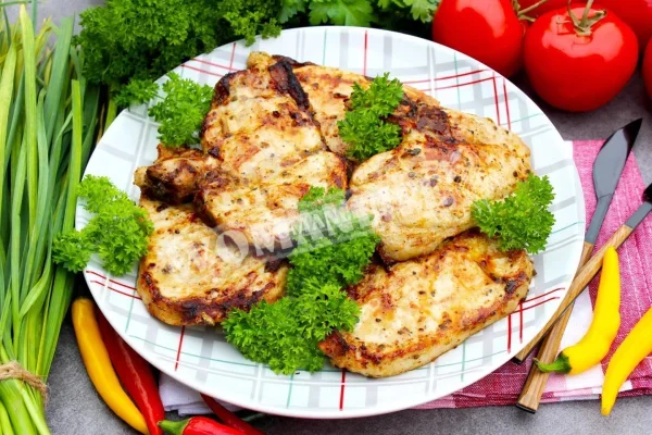 Шашлик зі свинячої корейки