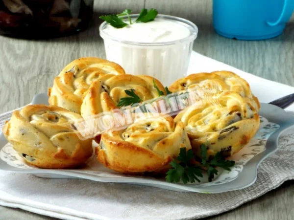 Мафіни з солоною гіркою