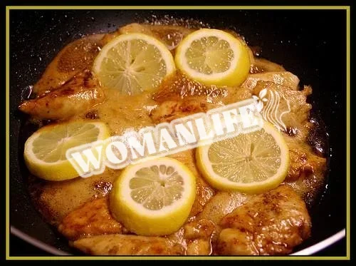 Курячі грудки з лимоном
